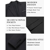 image:imageCOOFANDY Mens Casual Knit Blazer Sport Coats Business Suit JacketBlack