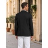 image:imageCOOFANDY Mens Casual Knit Blazer Sport Coats Business Suit JacketBlack