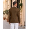 image:imageCOOFANDY Mens Casual Knit Blazer Sport Coats Business Suit JacketBrown