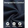 image:imageCOOFANDY Mens Casual Knit Blazer Sport Coats Business Suit JacketNavy Blue