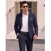image:imageCOOFANDY Mens Casual Knit Blazer Sport Coats Business Suit JacketNavy Blue