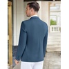 image:imageCOOFANDY Mens Casual Knit Blazer Stretch Sport Coat Two Button Suit JacketsBlue