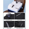 image:imageCOOFANDY Mens Dress Shirt Long Sleeve Button Down Shirt Wrinkle Free CasualBlackstripes