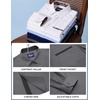 image:imageCOOFANDY Mens Dress Shirt Long Sleeve Button Down Shirt Wrinkle Free CasualDark Grey