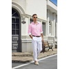 image:imageCOOFANDY Mens Dress Shirt Long Sleeve Button Down Shirt Wrinkle Free CasualPink
