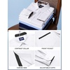 image:imageCOOFANDY Mens Dress Shirt Long Sleeve Button Down Shirt Wrinkle Free CasualWhite