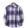 image:imageCOOFANDY Mens Flannel Shirts Long Sleeve Plaid Button Down Shirt JacketsPurple Plaid