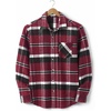 image:imageCOOFANDY Mens Flannel Shirts Long Sleeve Plaid Button Down Shirt JacketsWine Red Plaid