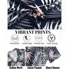 image:imageCOOFANDY Mens Hawaiian Shirt Short Sleeve Tropical Button Up Vacation Beach ShirtPink White  Leaf