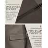 image:imageCOOFANDY Mens Herringbone Blazer Slim Fit Cotton Sport Coats Two Buttons Casual Suit JacketDark Gray