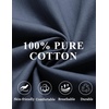 image:imageCOOFANDY Mens Herringbone Blazer Slim Fit Cotton Sport Coats Two Buttons Casual Suit JacketNavy