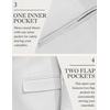 image:imageCOOFANDY Mens Herringbone Blazer Slim Fit Cotton Sport Coats Two Buttons Casual Suit JacketWhite