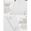 image:imageCOOFANDY Mens Herringbone Blazer Slim Fit Cotton Sport Coats Two Buttons Casual Suit JacketWhite