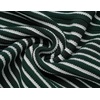 image:imageCOOFANDY Mens Knit Button Down Shirts Short Sleeve Polo Shirt Vintage Striped Casual ShirtsEvergreen White