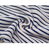 image:imageCOOFANDY Mens Knit Button Down Shirts Short Sleeve Polo Shirt Vintage Striped Casual ShirtsNavy Blue Beige