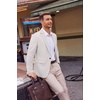 image:imageCOOFANDY Mens Lightweight Blazer One Button Sport Coat Business Suit JacketBeige