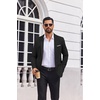 image:imageCOOFANDY Mens Lightweight Blazer One Button Sport Coat Business Suit JacketBlack