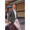 image:imageCOOFANDY Mens Lightweight Blazer One Button Sport Coat Business Suit JacketDark Grey