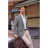 image:imageCOOFANDY Mens Lightweight Blazer One Button Sport Coat Business Suit JacketGrey