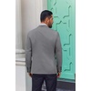 image:imageCOOFANDY Mens Lightweight Blazer One Button Sport Coat Business Suit JacketGrey
