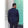 image:imageCOOFANDY Mens Lightweight Blazer One Button Sport Coat Business Suit JacketNavy Blue