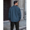 image:imageCOOFANDY Mens Long Sleeve Denim Shirts Jacket Casual Button Down Jean ShirtMidnight Blue