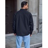 image:imageCOOFANDY Mens Long Sleeve Denim Shirts Jacket Casual Button Down Jean ShirtNavy Blue