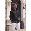 image:imageCOOFANDY Mens Oxford Shirt Long Sleeve Casual Button Down Dress ShirtBlack
