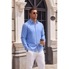 image:imageCOOFANDY Mens Oxford Shirt Long Sleeve Casual Button Down Dress ShirtBlue