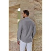 image:imageCOOFANDY Mens Oxford Shirt Long Sleeve Casual Button Down Dress ShirtDark Grey