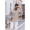 image:imageCOOFANDY Mens Oxford Shirt Long Sleeve Casual Button Down Dress ShirtKhaki