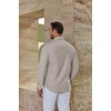 image:imageCOOFANDY Mens Oxford Shirt Long Sleeve Casual Button Down Dress ShirtKhaki