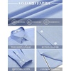 image:imageCOOFANDY Mens Oxford Shirt Long Sleeve Casual Button Down Dress ShirtLight Blue