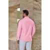 image:imageCOOFANDY Mens Oxford Shirt Long Sleeve Casual Button Down Dress ShirtPink