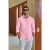 image:imageCOOFANDY Mens Oxford Shirt Long Sleeve Casual Button Down Dress ShirtPink