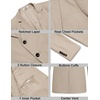 image:imageCOOFANDY Mens Sport Coat Casual Slim Fit Blazer JacketKhaki