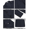 image:imageCOOFANDY Mens Sport Coat Casual Slim Fit Blazer JacketNavy Blue