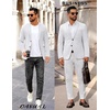 image:imageCOOFANDY Mens Sport Coat Casual Slim Fit Blazer JacketWhite