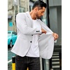 image:imageCOOFANDY Mens Sport Coat Casual Slim Fit Blazer JacketWhite