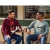 image:imageCOOFANDY Mens Thermal Shirt Soft Long Sleeve Fleece Lined Base Layer ShirtsWine Red