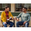 image:imageCOOFANDY Mens Thermal Shirt Soft Long Sleeve Fleece Lined Base Layer ShirtsYellow