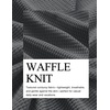 image:imageCOOFANDY Mens Waffle Button Down Shirt Long Sleeve Corduroy Shirt JacketDark Grey
