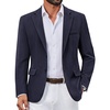 image:imageCOOFANDY Mens Casual Blazer Lightweight Sport Coats Business Suit JacketNavy Blue