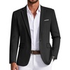 image:imageCOOFANDY Mens Casual Knit Blazer Sport Coats Business Suit JacketBlack