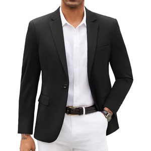 image:imageCOOFANDY Men Blazer Jacket Lightweight Knit Sport Coats Casual Suit JacketsBlack