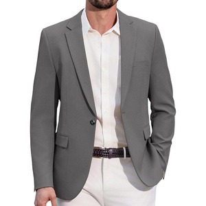 image:imageCOOFANDY Men Casual Blazer One Button Sport Coat Lightweight Suit JacketMedium Gray