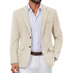 image:imageCOOFANDY Mens Casual Blazer Lightweight Sport Coats Business Suit JacketBeige