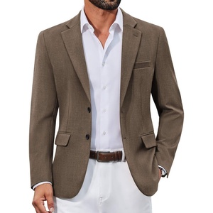 image:imageCOOFANDY Mens Casual Blazer Lightweight Sport Coats Business Suit JacketBrown