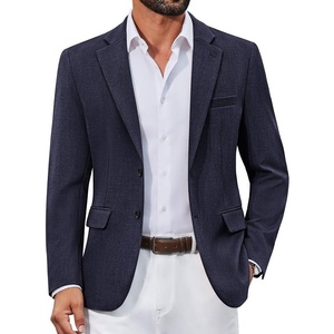 image:imageCOOFANDY Mens Casual Blazer Lightweight Sport Coats Business Suit JacketNavy Blue