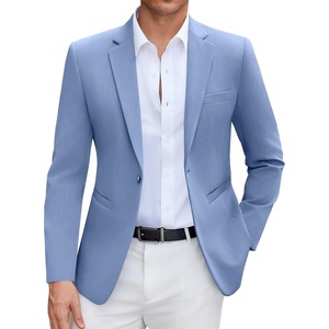 image:imageCOOFANDY Mens Casual Blazer Slim Fit Suit Jacket One Button Sport CoatsBlue
